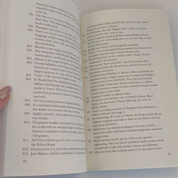 1144 Random, Interesting and Fun Facts You Need to know Book - Picture 4 of 9